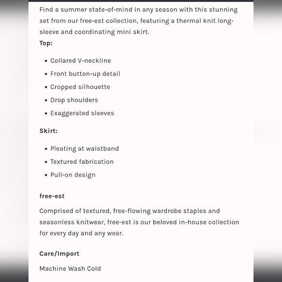 Free people🖤 ready to go set - Picture 2 of 3